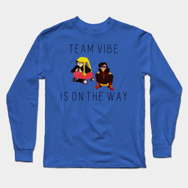 Team Vibe Long Sleeve T-Shirt by oakclay